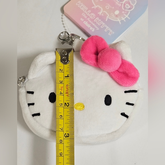 Hello Kitty Sanrio 50th Anniversary Claire's Exclusive Coin Purse Bag Cl… - Picture 6 of 7